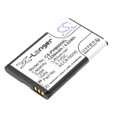Compatible battery replacement for Philips 8403 810 00011,ACC8100,ACC8100/00