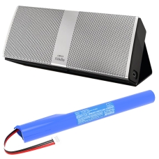 Compatible battery replacement for Philips ICR18650-1S3P