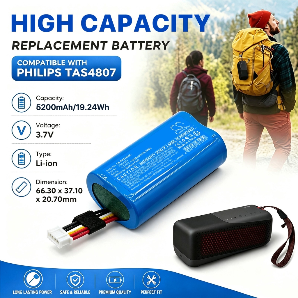 Battery compatible with Philips