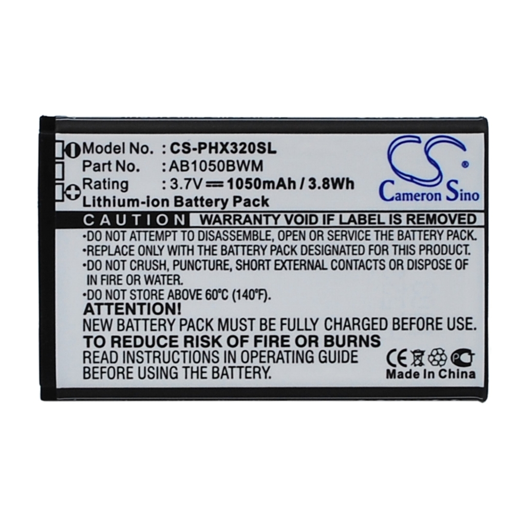 Bateria kompatybilny z Philips CS-PHX320SL