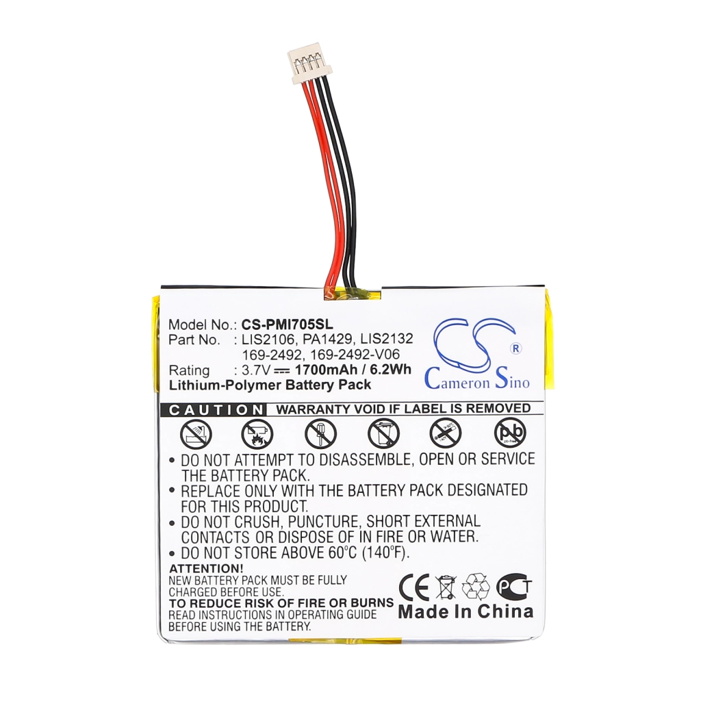 Battery Replaces LIS2106