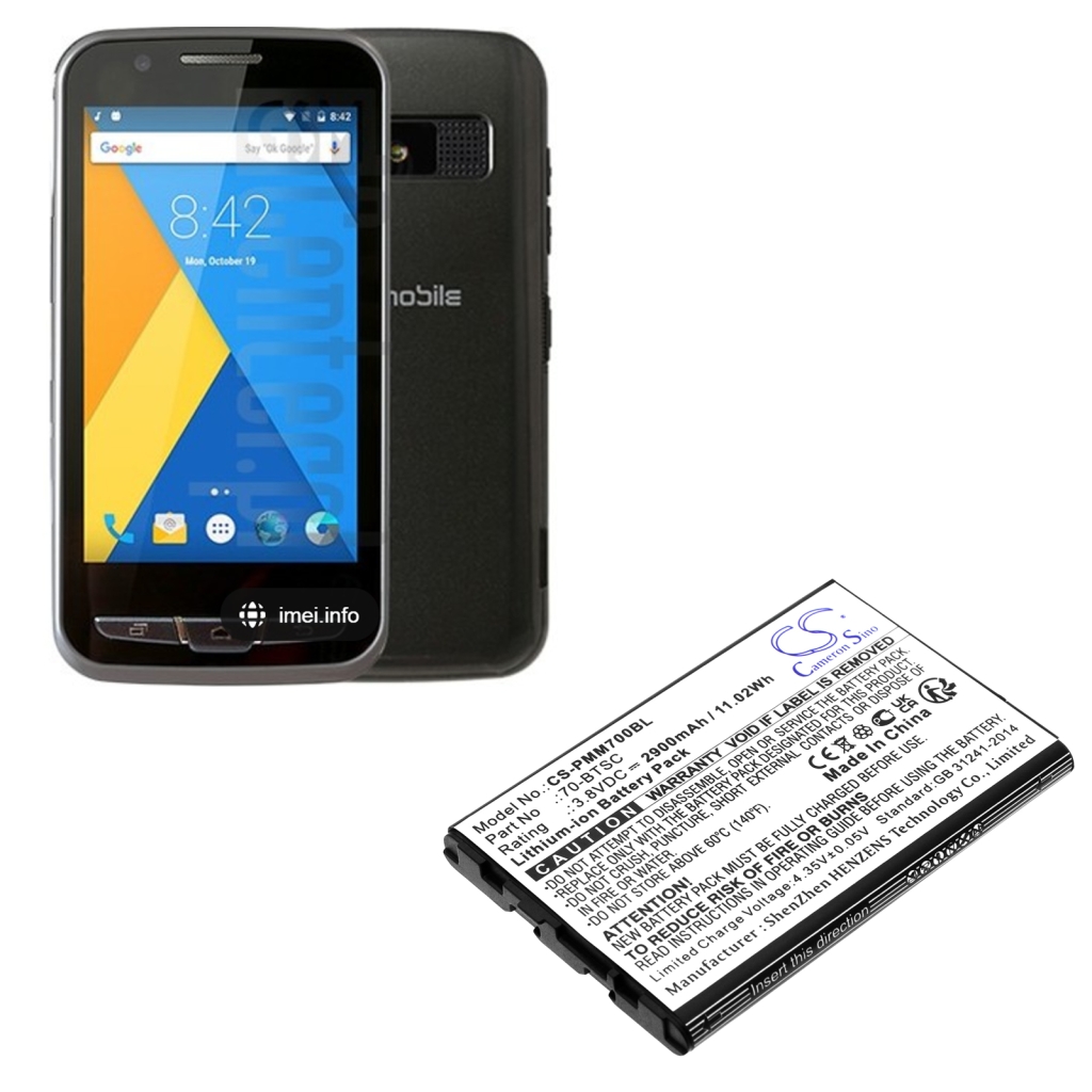 Baterie do skanera Point mobile CS-PMM700BL
