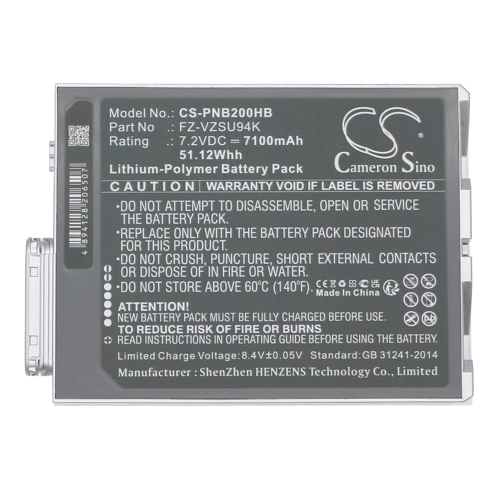 Bateria do notebooków Panasonic CS-PNB200HB