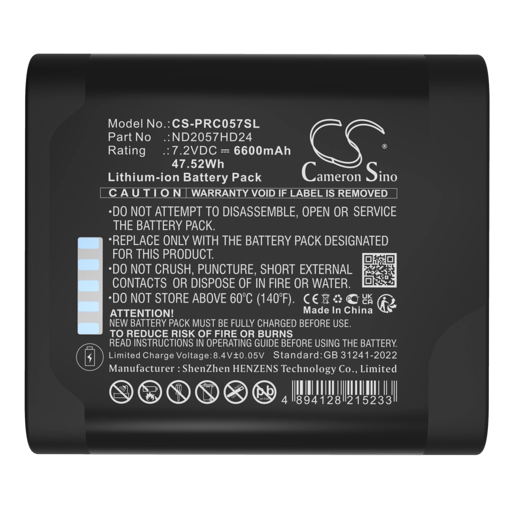 Battery Replaces ND2057XD24R10