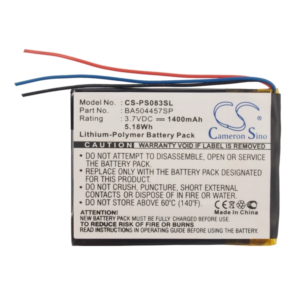 Baterie do odtwarzaczy MP3 Philips CS-PS083SL
