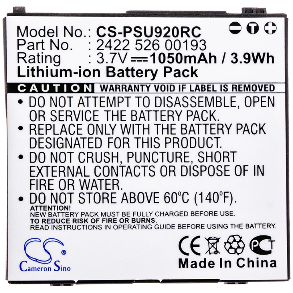 Baterie do pilota zdalnego sterowania Philips CS-PSU920RC