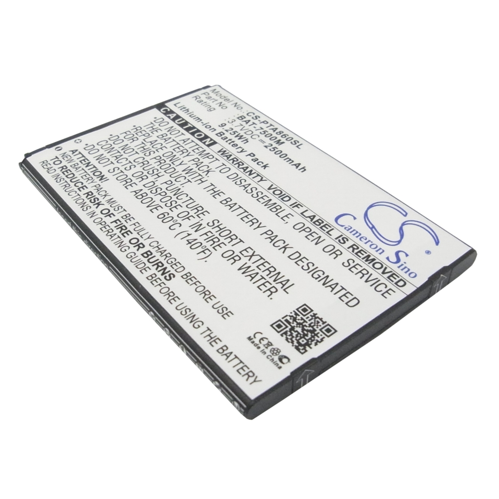 Baterie do telefonów komórkowych Pantech CS-PTA860SL