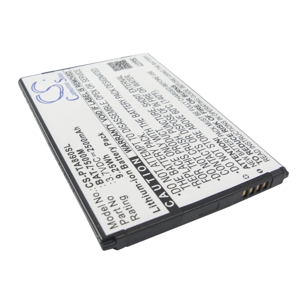 Baterie do telefonów komórkowych Pantech CS-PTA860SL
