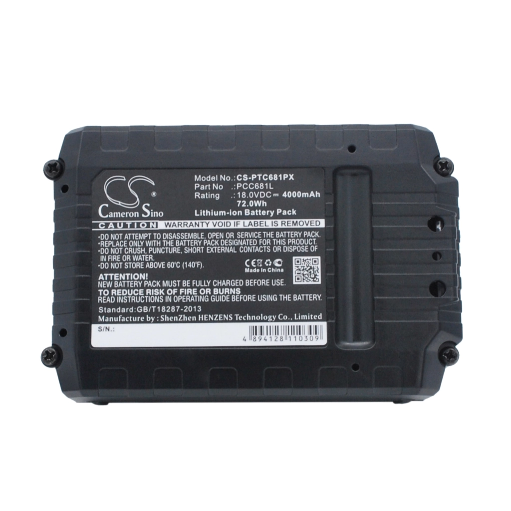 Black & decker Stanley Porter cable CS-PTC681PX