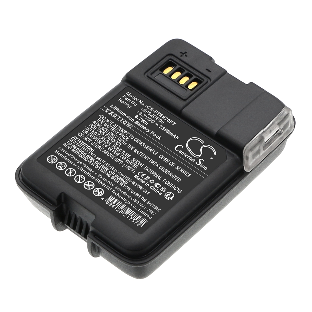 Lighting System Battery Petzl CS-PTE920FT