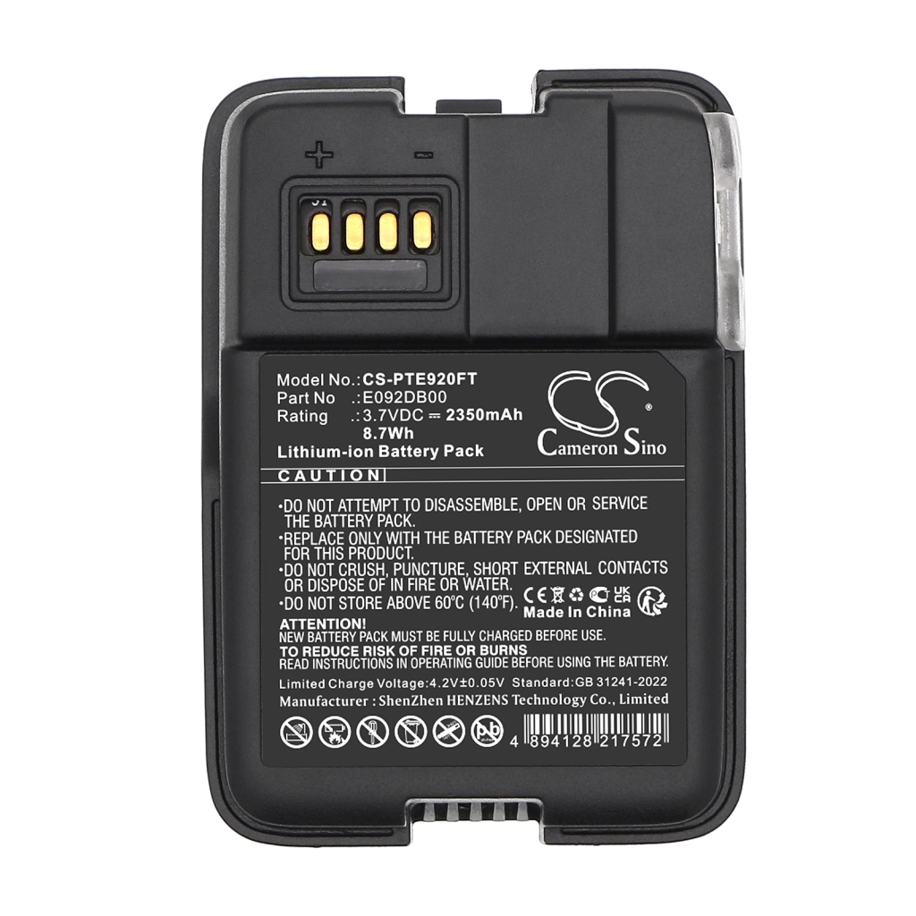 Lighting System Battery Petzl CS-PTE920FT