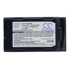 Kompatybilna wymiana baterii za Panasonic CGA-D54,CGA-D54S,CGA-D54SE,CGA-D54SE/1B,CGA-D54SE/1H...