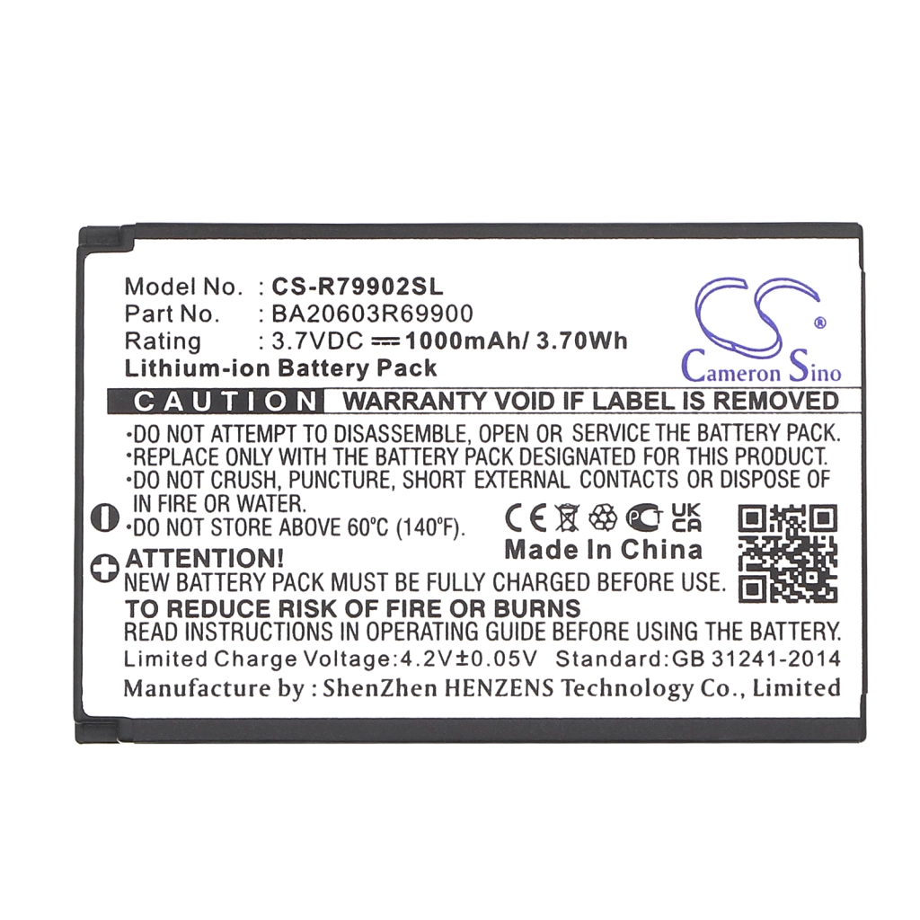 MP3, MP4, PMP Battery Creative CS-R79902SL