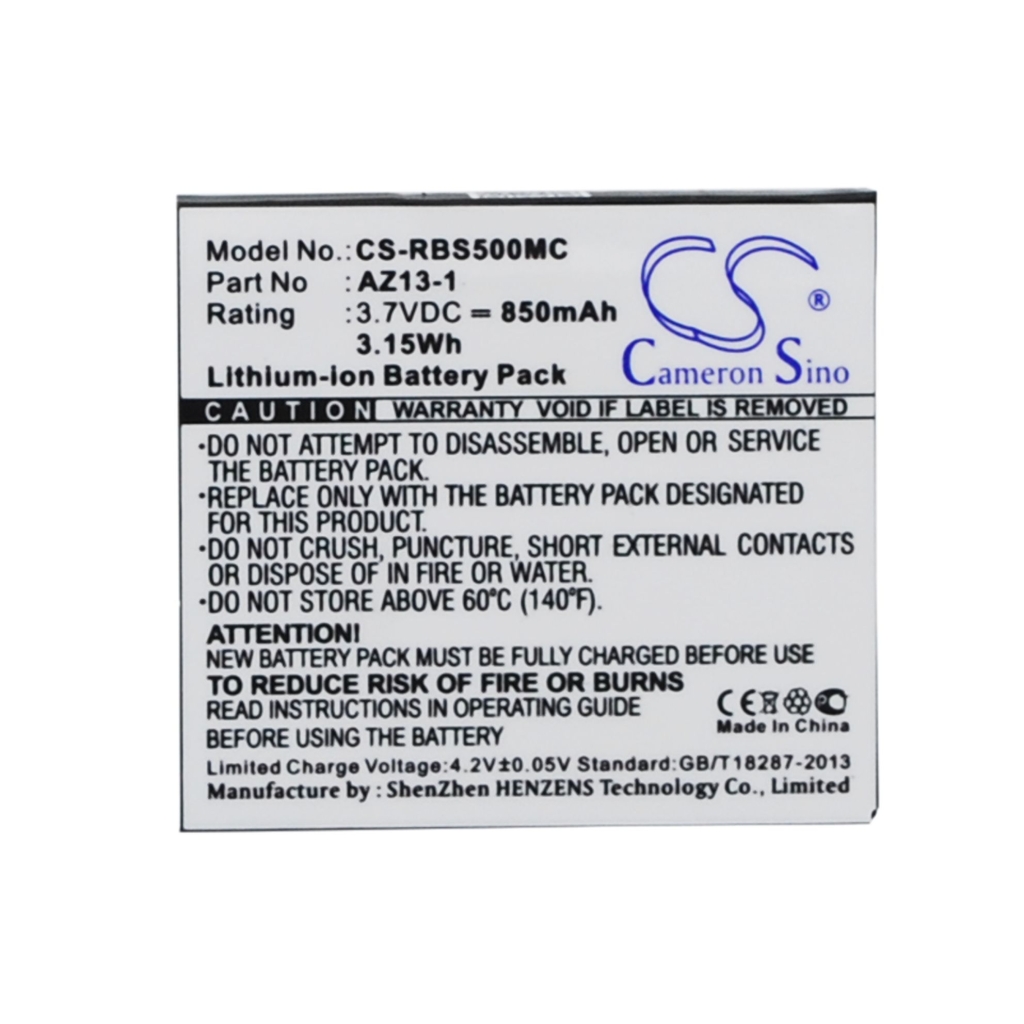 Camera Battery Ambarella CS-RBS500MC