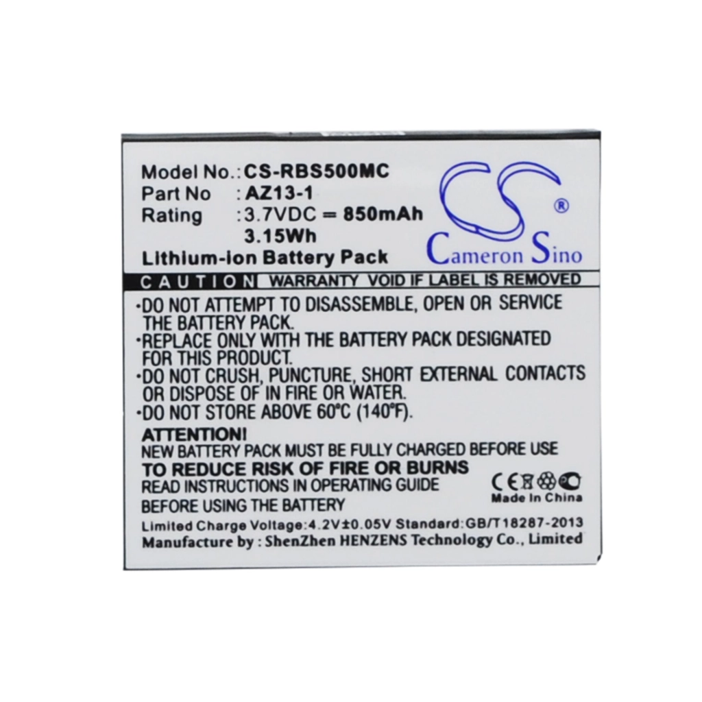 Camera Battery Ambarella CS-RBS500MC