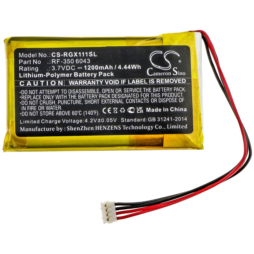 Baterie do nawigacji (GPS) Renkforce CS-RGX111SL