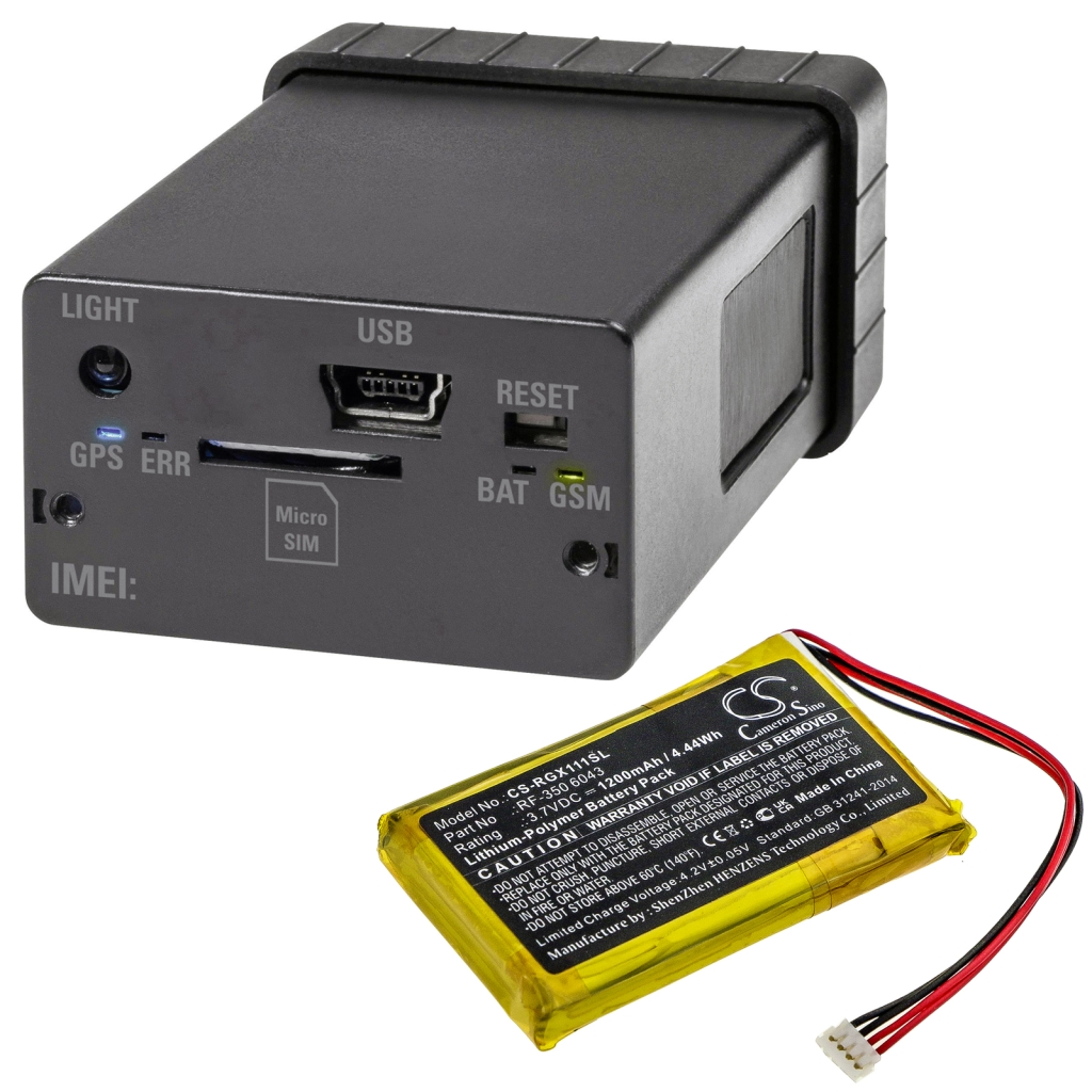 Baterie do nawigacji (GPS) Renkforce CS-RGX111SL