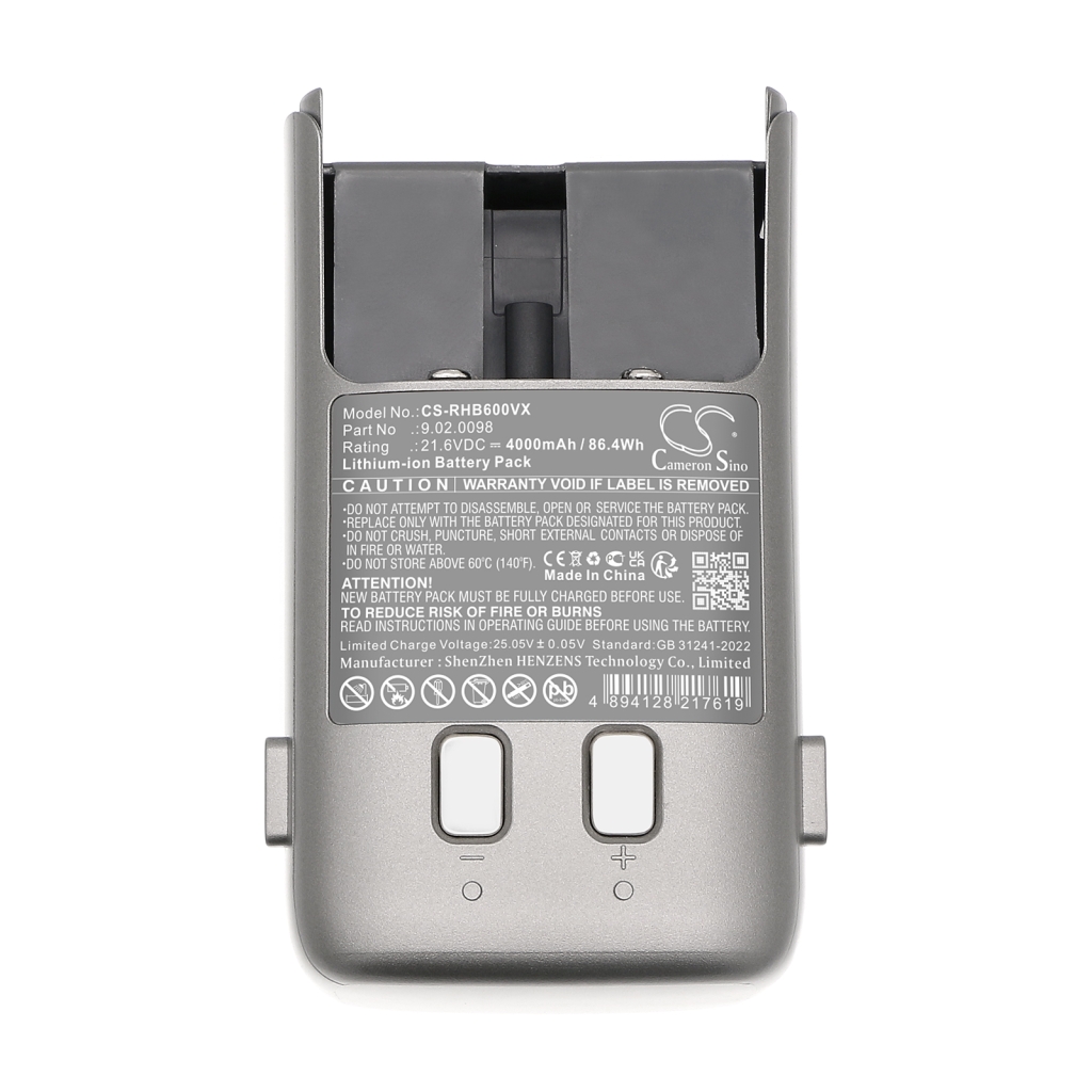 Baterie do odkurzaczy Roborock CS-RHB600VX