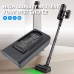 Cameron Sino CS-RKH500VX 21.6V 2500mAh 54Wh Li-ion cordless vacuum battery, top view