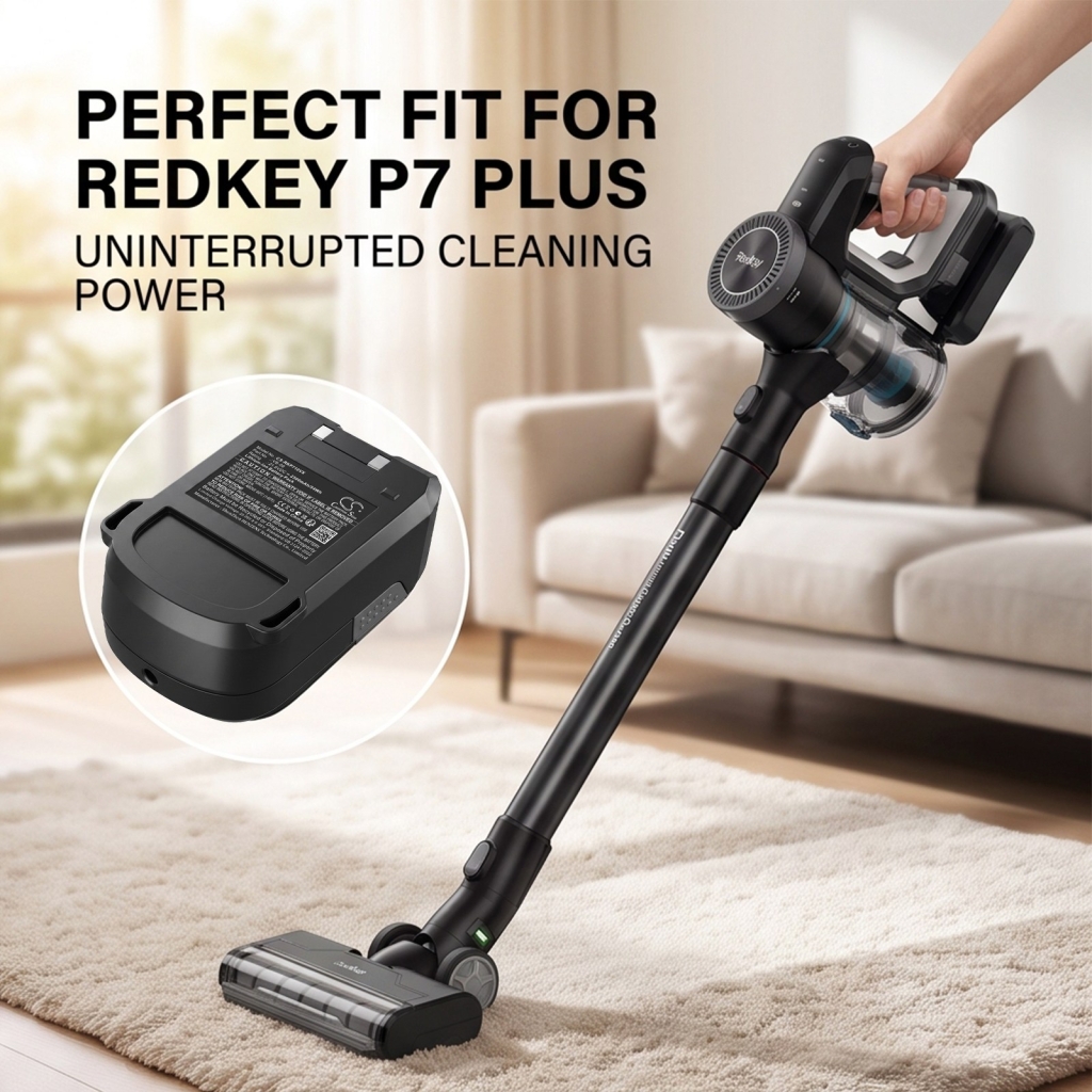 Baterie kompatybilny z Redkey P7 Plus Plus Handheld Cordless Vacuum Cleaner CS-RKP710VX