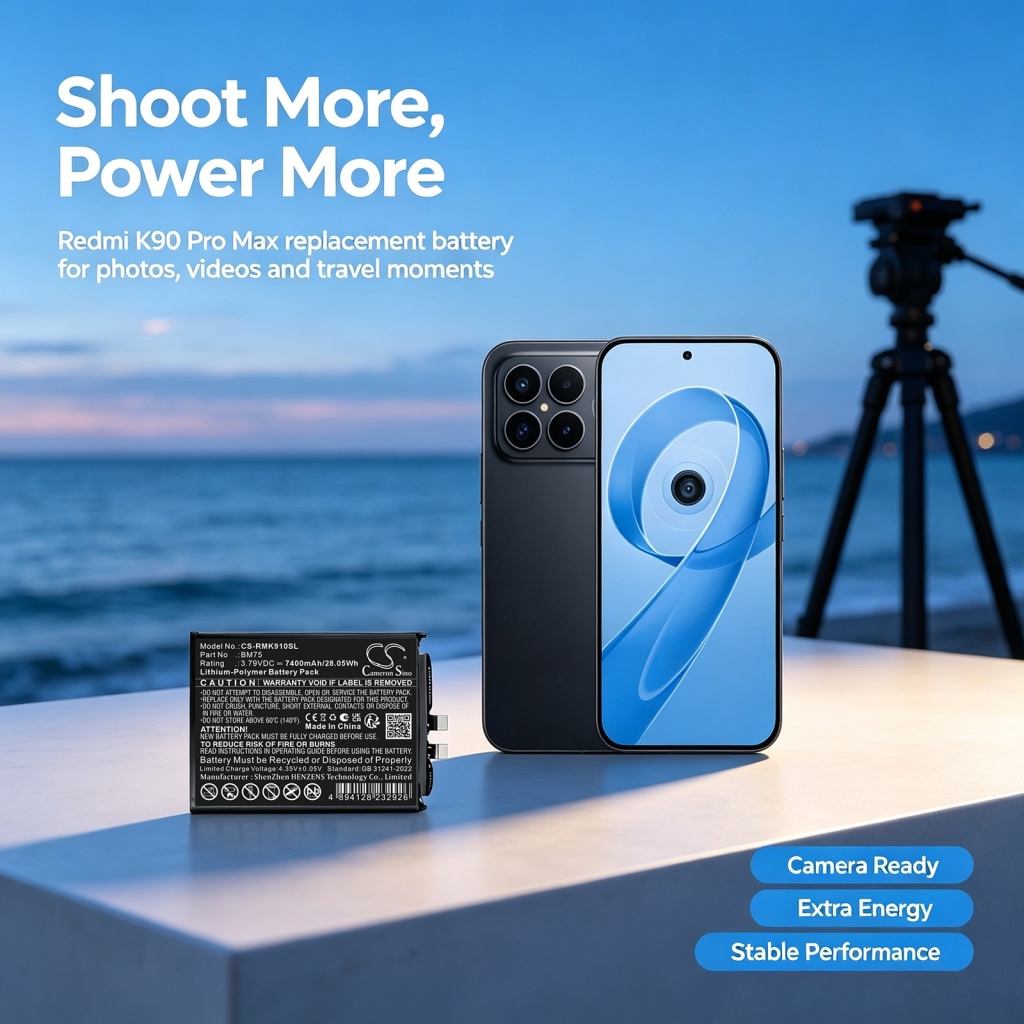 Baterie kompatybilny z Redmi K90 Pro Max CS-RMK910SL