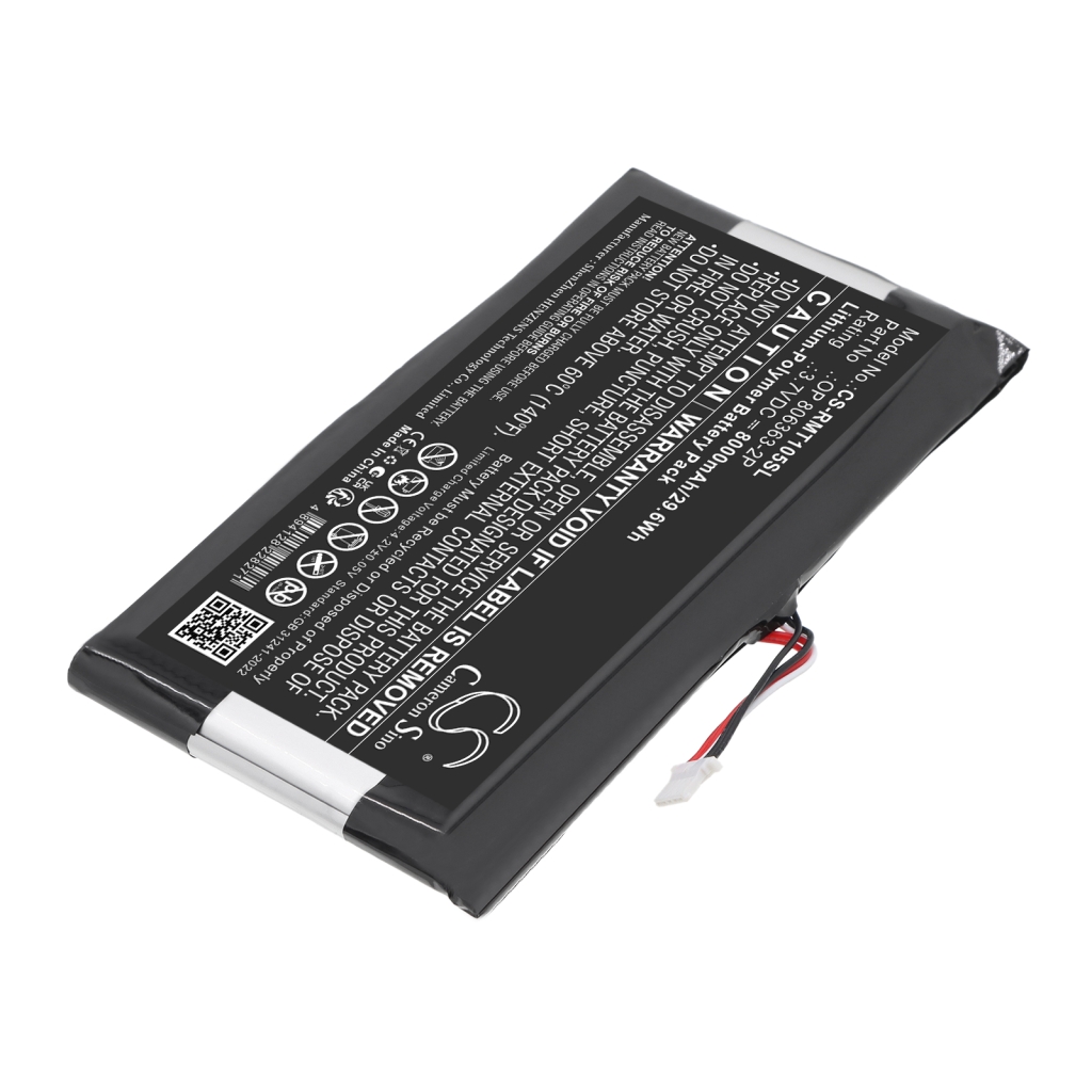 Bateria kompatybilny z Rand mcnally CS-RMT105SL