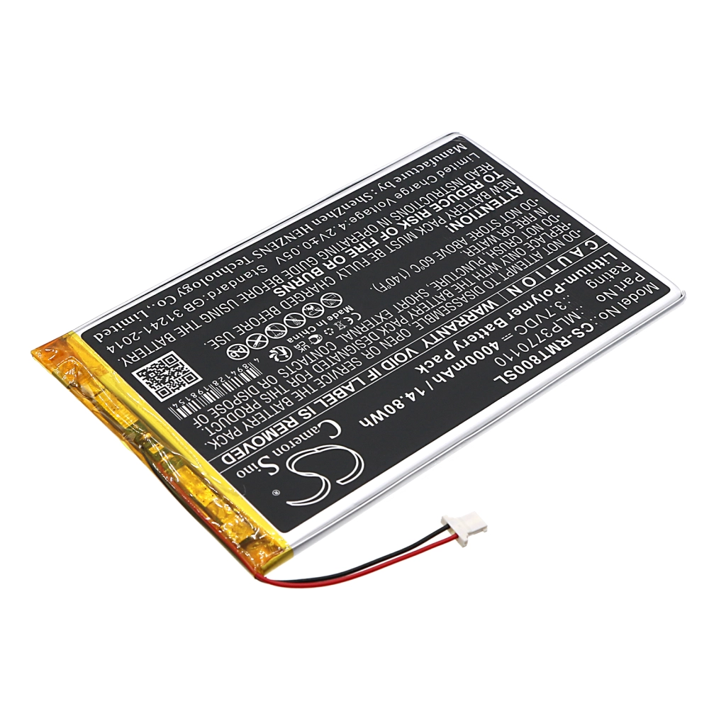 Baterie do nawigacji (GPS) Rand mcnally CS-RMT800SL
