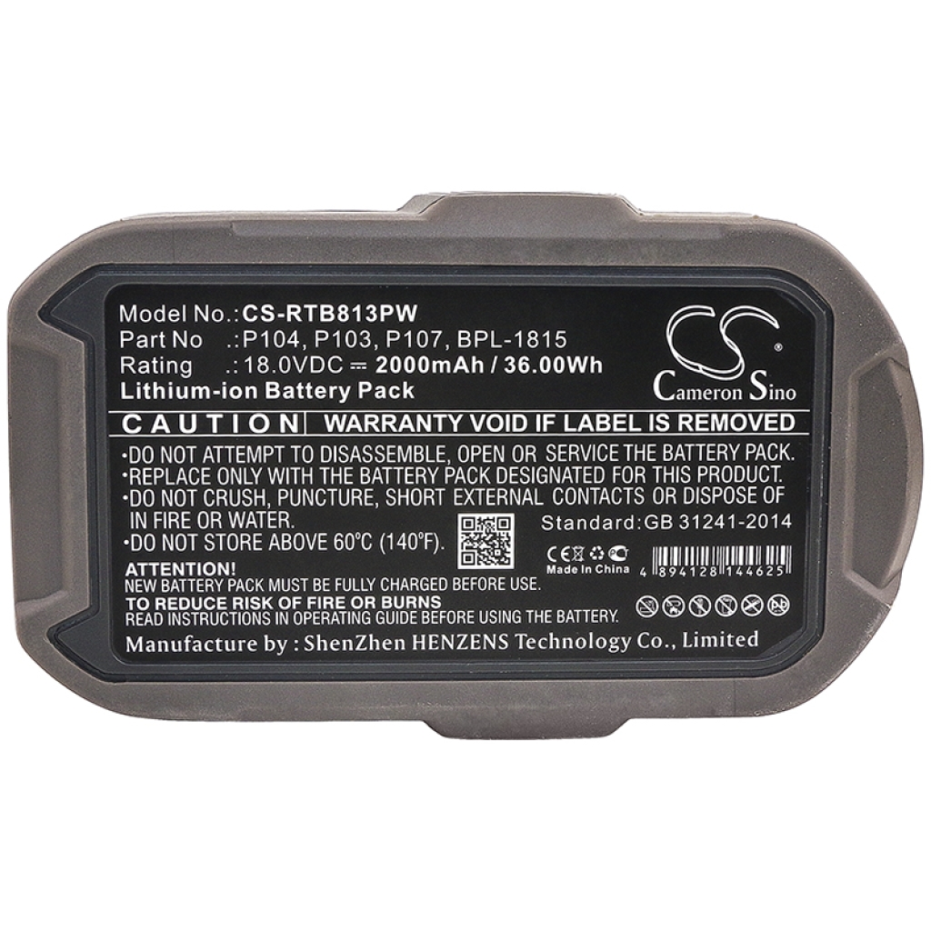 Battery Replaces P103
