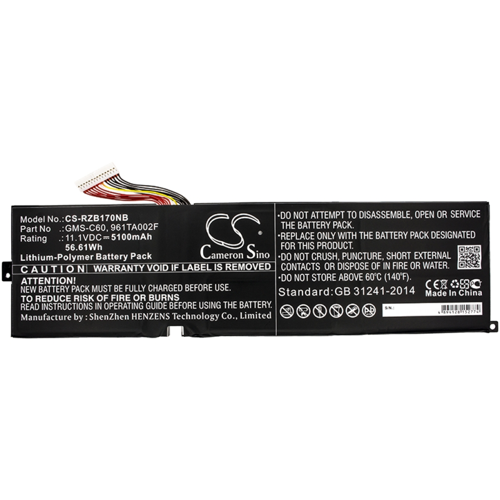Bateria do notebooków Razer CS-RZB170NB