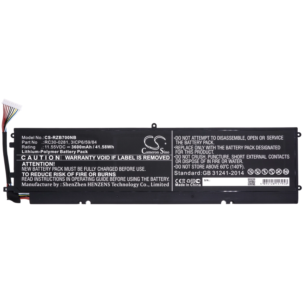 Bateria do notebooków Razer CS-RZB700NB