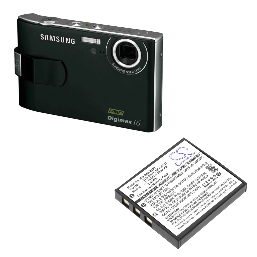 Camera Battery Samsung Digimax I5