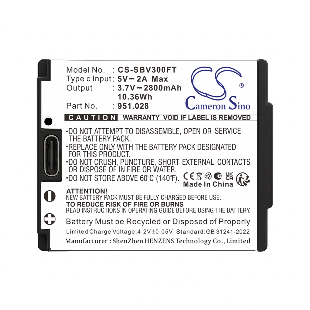 Bateria kompatybilny z Suprabeam CS-SBV300FT