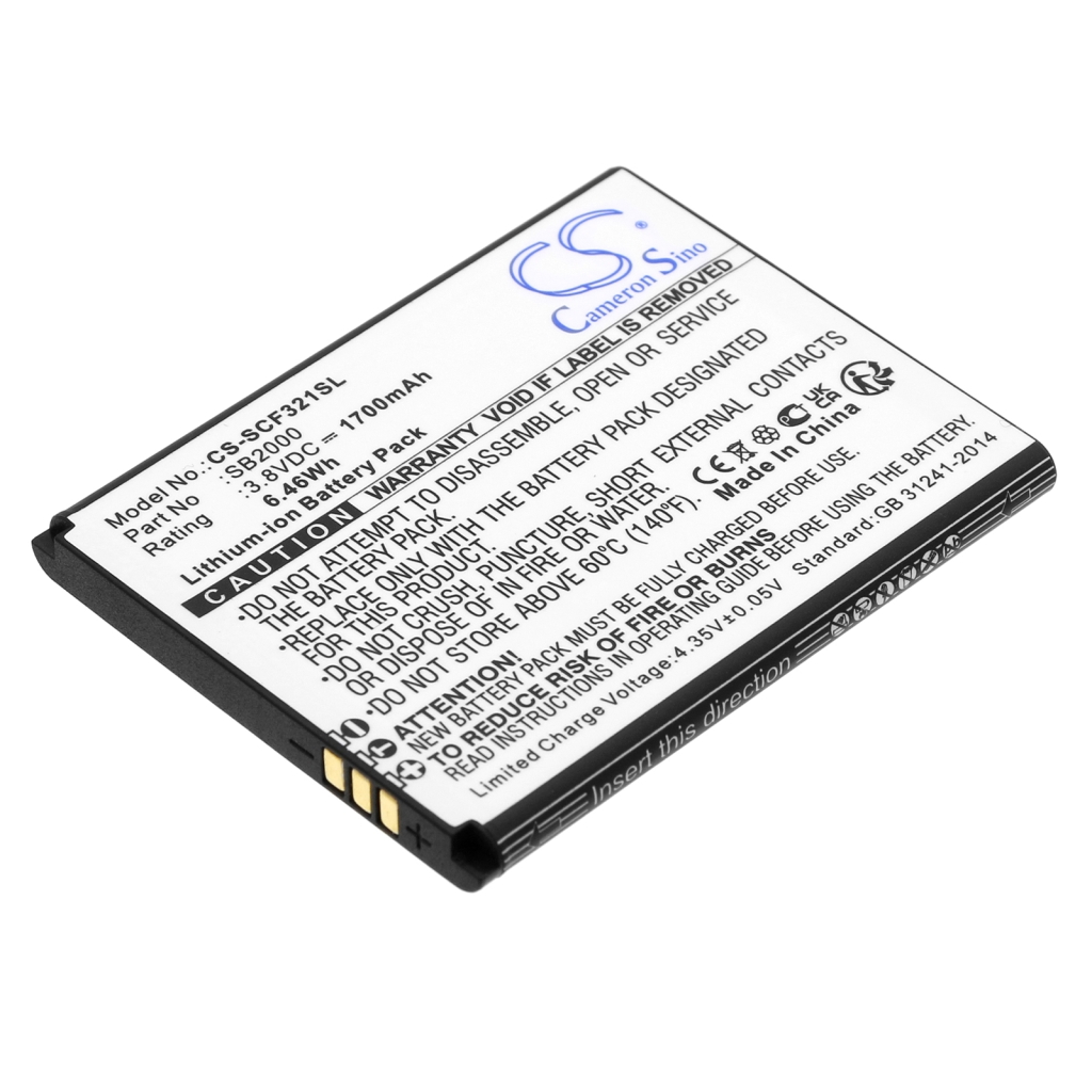 Baterie do telefonów komórkowych Schok Flip SC3218B