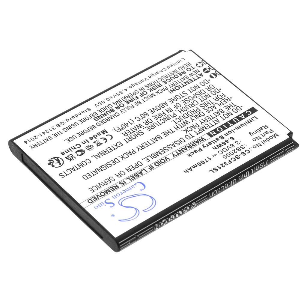 Baterie do telefonów komórkowych Schok Flip SC3218B