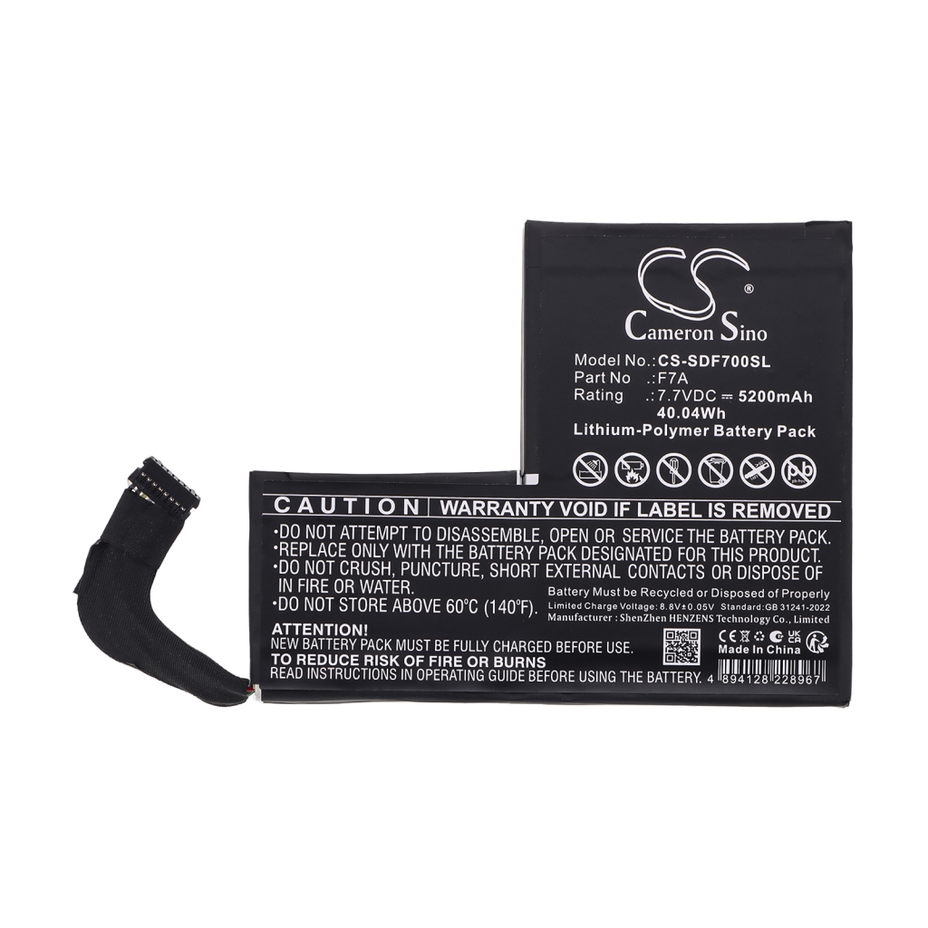 Bateria kompatybilny z Steam CS-SDF700SL