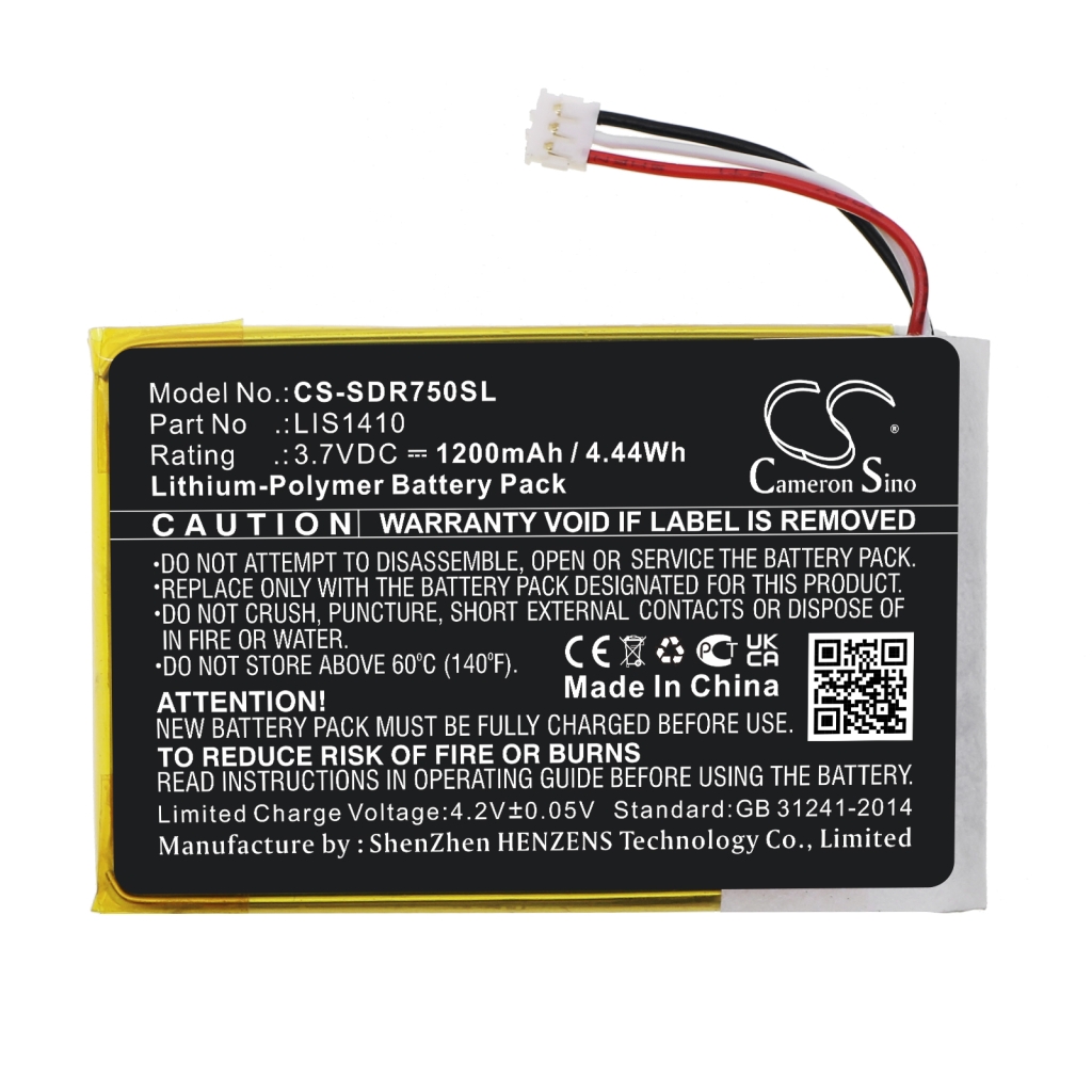 Compatible battery replacement for Sony LIS1410