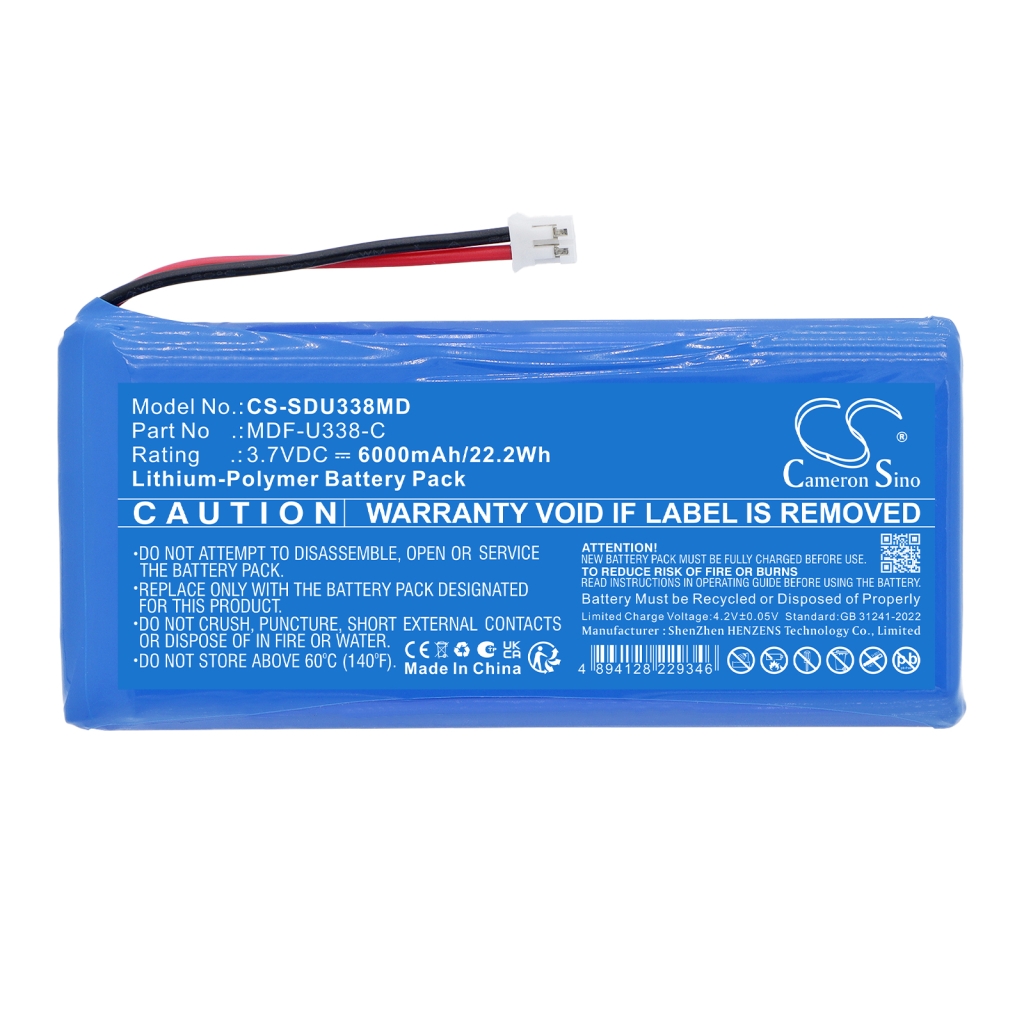 Bateria kompatybilny z Sanyo CS-SDU338MD