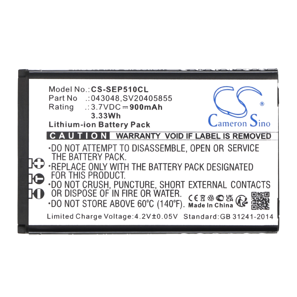 Swissvoice Cordless Phone Battery CS-SEP510CL