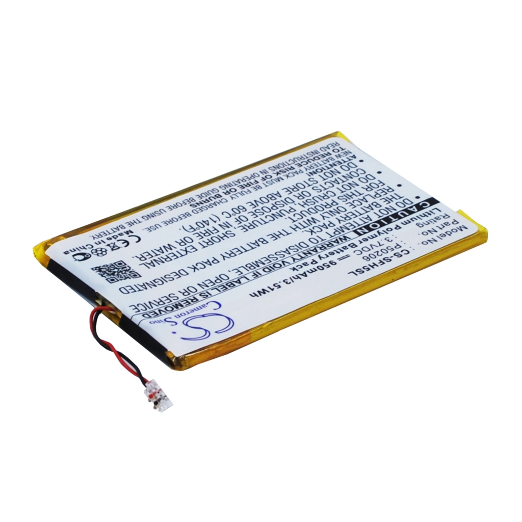 Baterie do odtwarzaczy MP3 JNC CS-SFH5SL