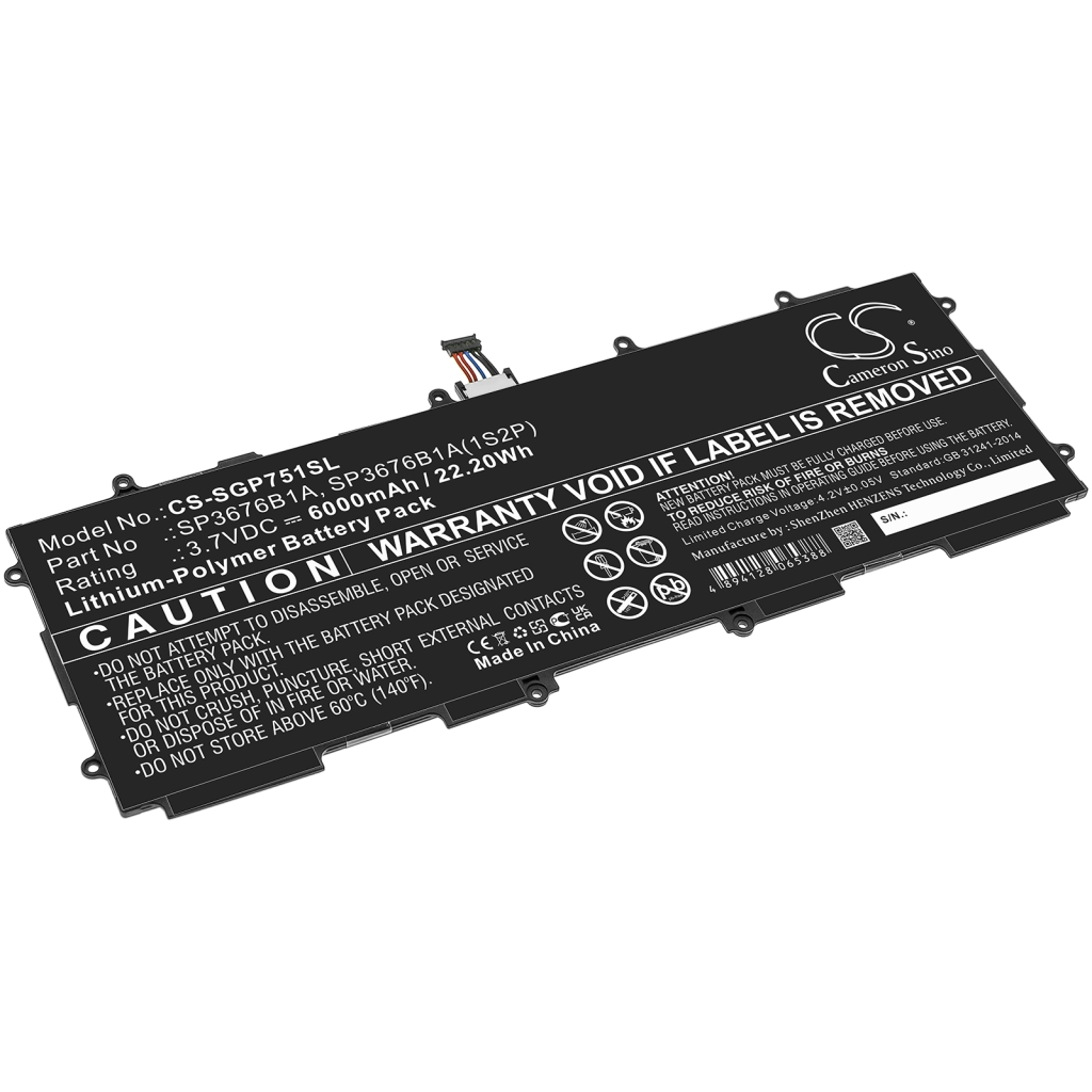 Baterie do tabletów Samsung CS-SGP751SL