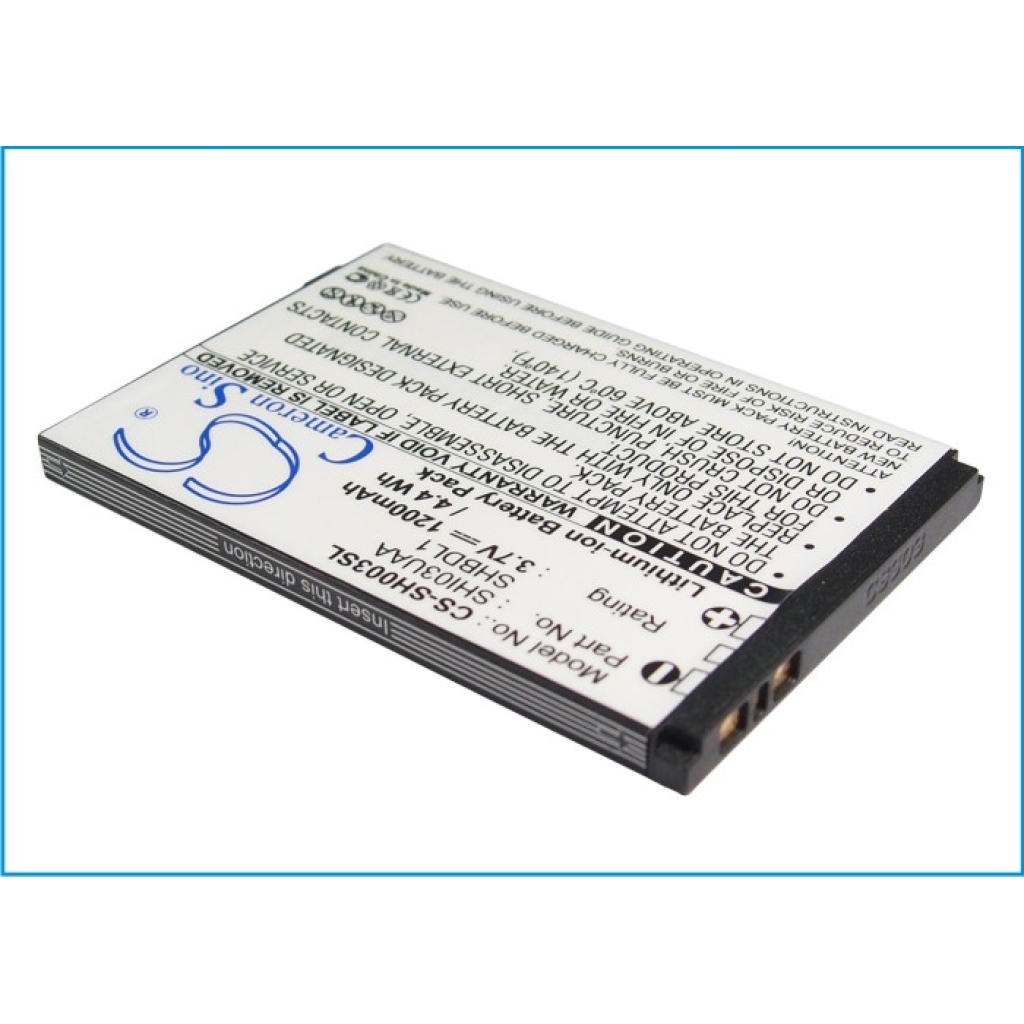 Baterie do telefonów komórkowych Sharp CS-SH003SL