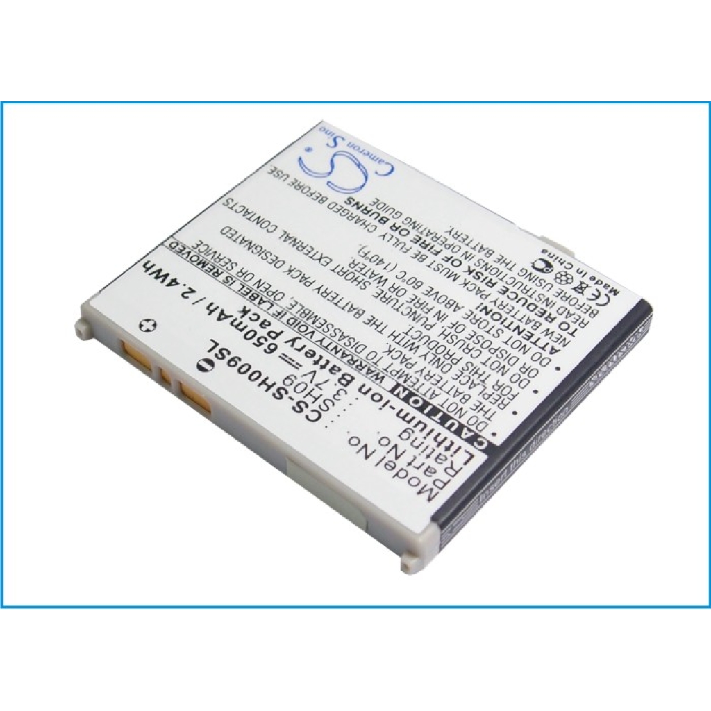 Baterie do telefonów komórkowych Sharp SH903i