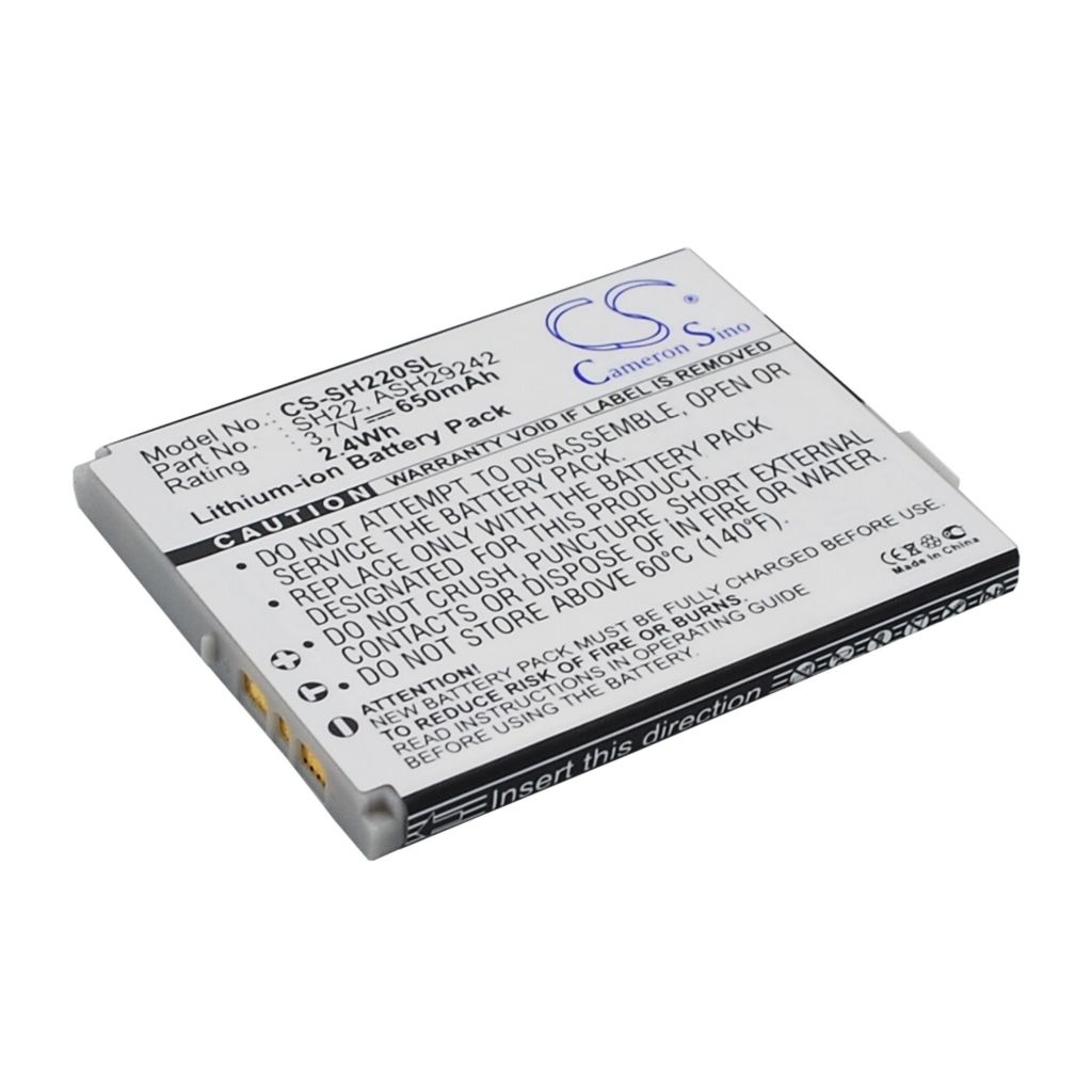 Baterie do telefonów komórkowych Sharp CS-SH220SL
