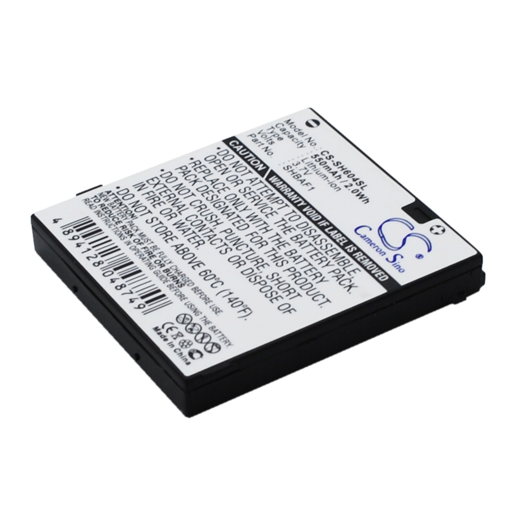 Baterie do telefonów komórkowych Sharp CS-SH604SL