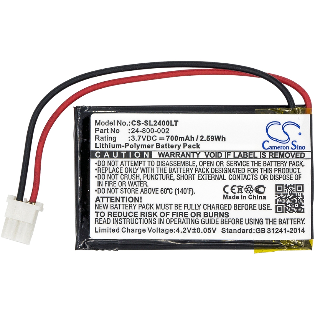 Baterie do systemów oświetleniowych Solar led light CS-SL2400LT