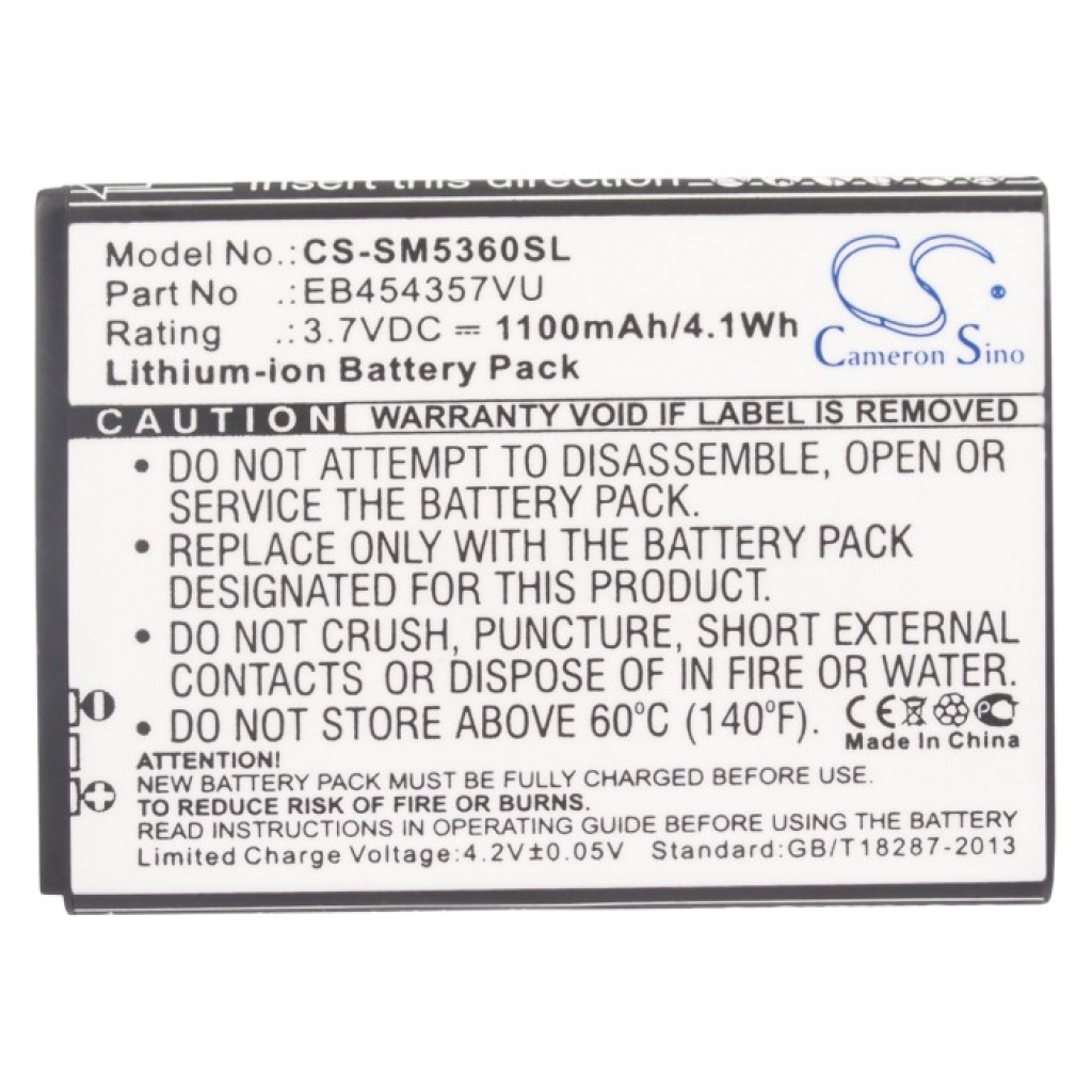 Mobile Phone Battery Samsung GT-S5310