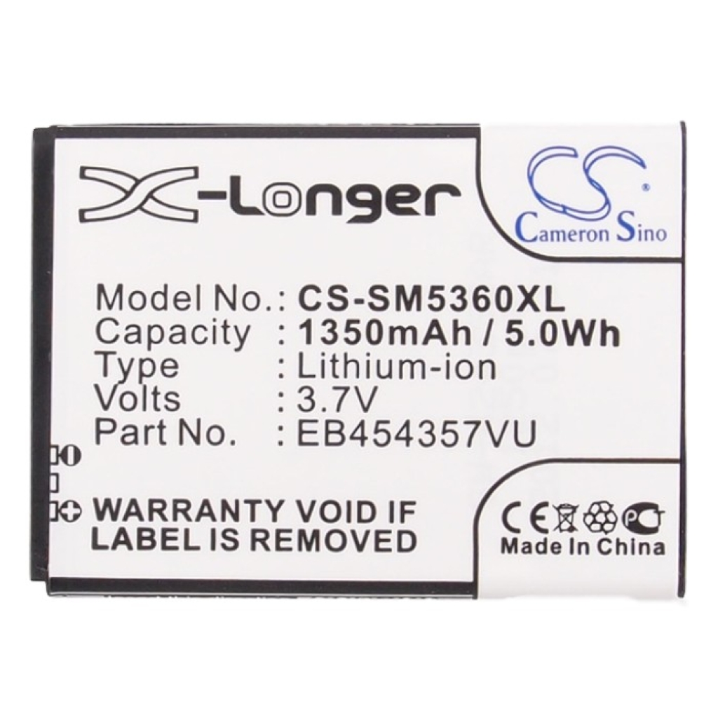 Mobile Phone Battery Samsung GT-S5360