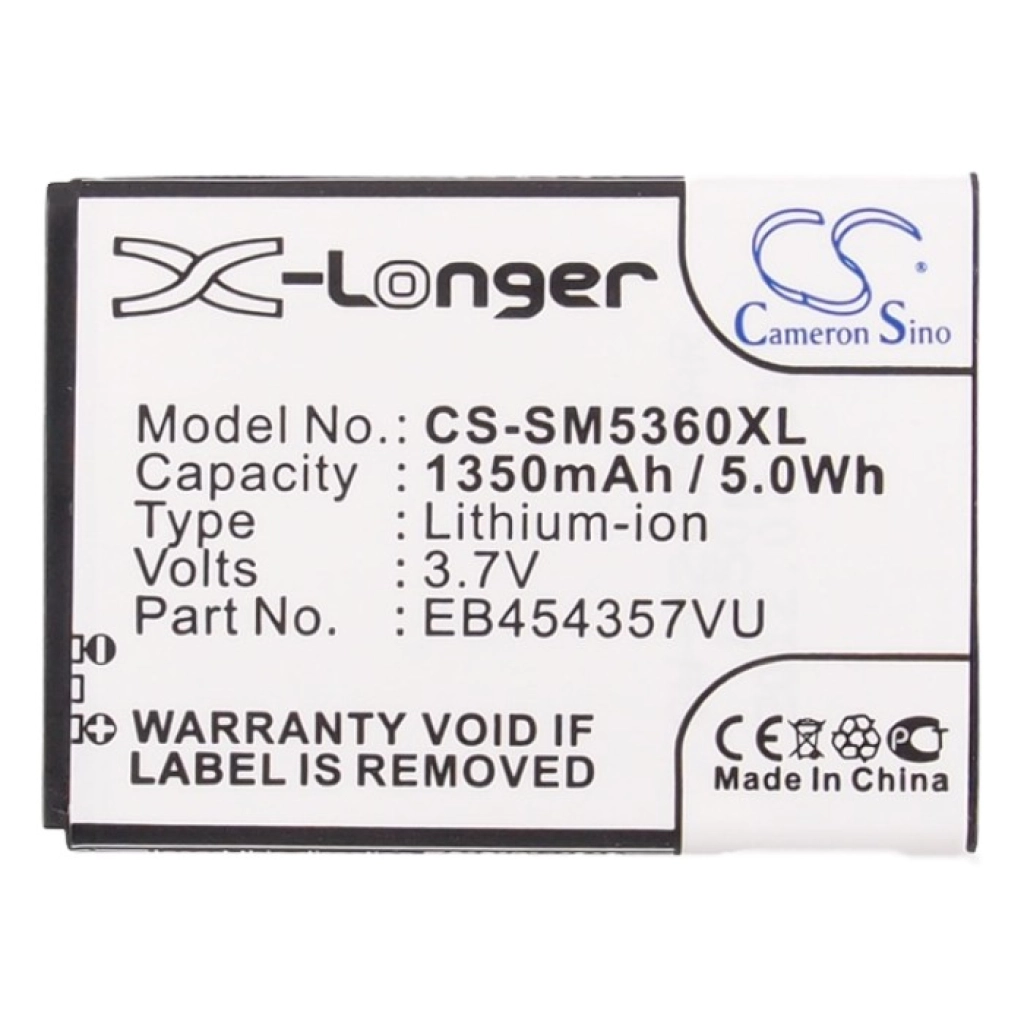Mobile Phone Battery Samsung GT-S5368