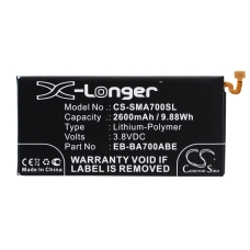 Kompatybilna wymiana baterii za Samsung EB-BA700ABE,GH43-04340A