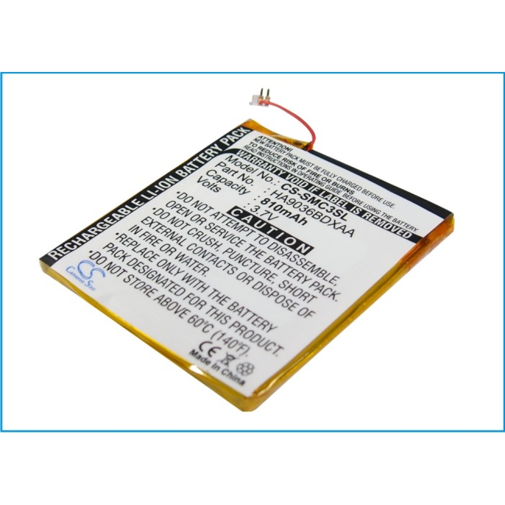 Baterie do odtwarzaczy MP3 Samsung CS-SMC3SL